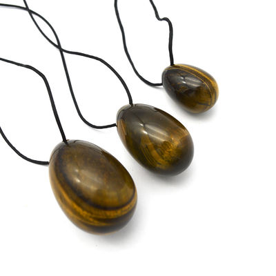 4pcs Tiger Eye Drilled Yoni αυγά και ραβδιά σετ με κουτί τέλειο για διακοπές και πέτρα κολεξιόν γλυπτικής αγάλματος