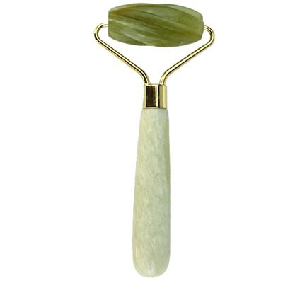 Εξοπλισμός μασάζ προσώπου 100% φυσικό Xiuyan Green Jade Roller Facial Jade Stone Eye Massage Ice Roller Για εργαλεία μασάζ