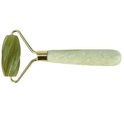 Εξοπλισμός μασάζ προσώπου 100% φυσικό Xiuyan Green Jade Roller Facial Jade Stone Eye Massage Ice Roller Για εργαλεία μασάζ