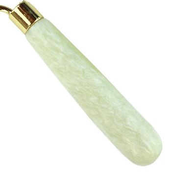 Εξοπλισμός μασάζ προσώπου 100% φυσικό Xiuyan Green Jade Roller Facial Jade Stone Eye Massage Ice Roller Για εργαλεία μασάζ