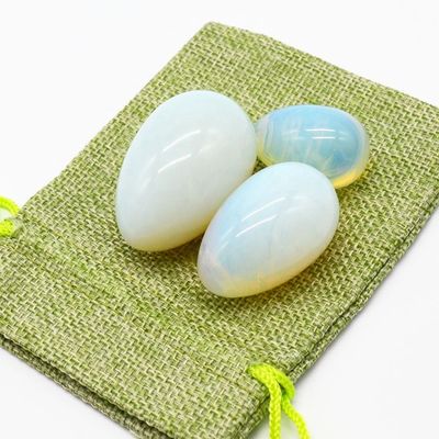 Οπαλίτη Yoni αυγό Πέλκυας Kegel άσκηση Jade αυγό για την ενίσχυση των μυών του κόλπου και κρυστάλλινη μασάζ μπάλα