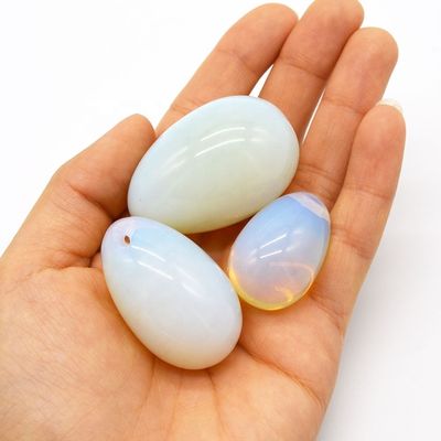 Οπαλίτη Yoni αυγό Πέλκυας Kegel άσκηση Jade αυγό για την ενίσχυση των μυών του κόλπου και κρυστάλλινη μασάζ μπάλα