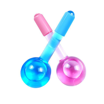 Μασάζ προσώπου ψύξη Globe Borosilicate γυάλινες σφαίρες πάγου για το πρόσωπο Roller Ball Spa Face Lift Beauty Skin Care