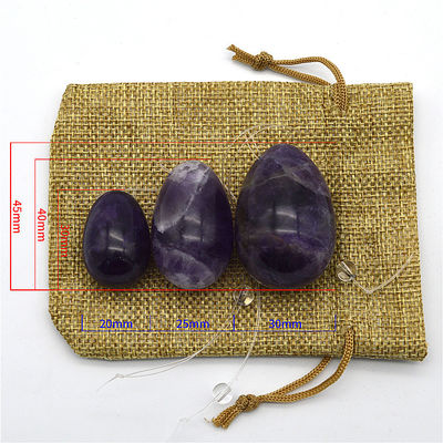Γλυπτά Αβγά Yoni Jade Amethyst Onyex Μαρμάρινα Αβγά με Τεχνική Jade