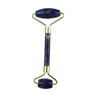 Μπλε Sodalite Face Guasha Roller 100% φυσικό κρυστάλλινο μασάζ Gua Sha για φροντίδα του δέρματος και σπα μασάζ