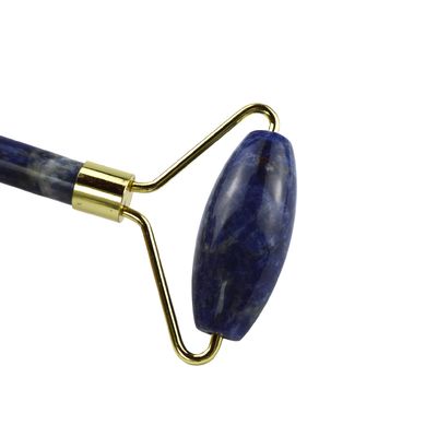 Μπλε Sodalite Face Guasha Roller 100% φυσικό κρυστάλλινο μασάζ Gua Sha για φροντίδα του δέρματος και σπα μασάζ