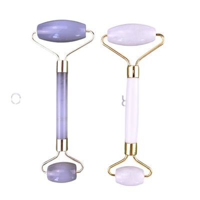 Φυσικό Αγάτη Πρόσωπο Jade Roller Gua Sha Μασάζ για το Πρόσωπο Δέρμα ομορφιά εργαλεία Αντιγήρανση λειτουργία μυϊκό μασάζ