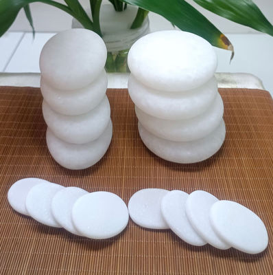 Μουσική λειτουργία 16pcs White Jade Energy Stone Beauty Massage Heater Spa Essential Oil Massage Box Για προσωπική φροντίδα της υγείας