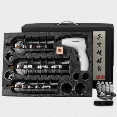 24 τεμάχια Σετ Ηλεκτρικό Guasha Cupping Suction Μασάζ για το σώμα μυϊκό μασάζ Μεσημβρινό θεραπεία χαλαρώστε εργαλείο