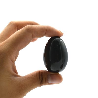 Πιστοποιημένα πράσινα νεφρίτη νεφρίτης Yoni αυγά για γυναίκες Kegel Κατασκευασμένο σε 43 * 30mm Μέγεθος Περιφερειακό χαρακτηριστικό