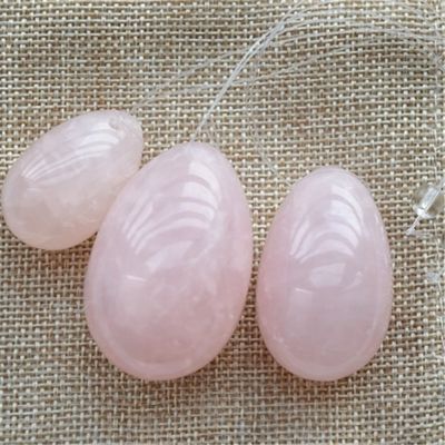Αβγά Rose Quartz Yoni για γυναικεία PC μυϊκή προπόνηση και άσκηση Kegel