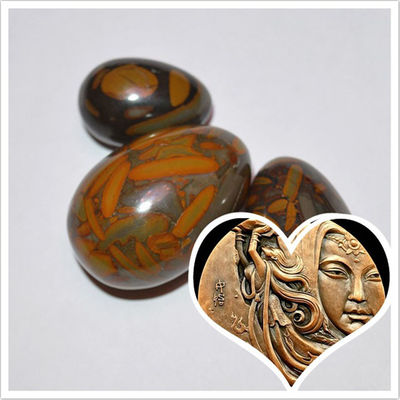Λουστρωμένα παραδοσιακά φυσικά ωμά αυγά Nuwa Stone Jade Yoni για την υγειονομική περίθαλψη
