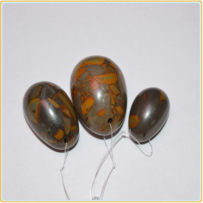 Λουστρωμένα παραδοσιακά φυσικά ωμά αυγά Nuwa Stone Jade Yoni για την υγειονομική περίθαλψη
