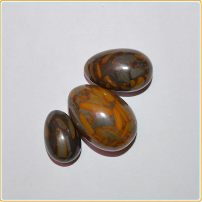 Λουστρωμένα παραδοσιακά φυσικά ωμά αυγά Nuwa Stone Jade Yoni για την υγειονομική περίθαλψη