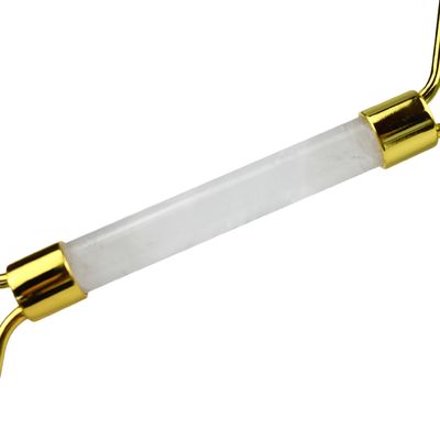 Προσαρμοσμένο λογότυπο Πράσινο Aventurine προσώπου Jade Roller Gua Sha Εργαλεία Κρυστάλλινο χειριστήριο Μασάζ για το πρόσωπο μάτι λαιμό μασάζ το 2024
