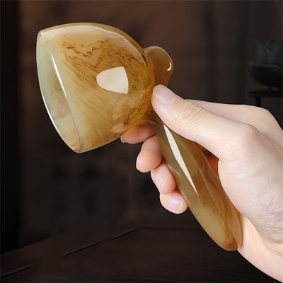 Εγχειρίδιο Gua Sha Bowl Meridian Dredging μασάζ Stick Guasha Cup για ρητίνη σώμα πίσω υγιεινό εργαλείο μασάζ
