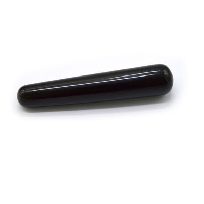 10*2cm Μαύρο Οψιδιανό Yoni Wand Το απόλυτο εργαλείο για την υγεία και το μασάζ των γυναικών