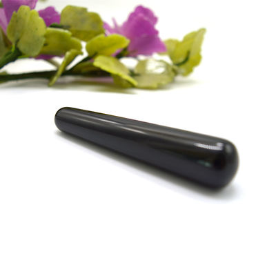 10*2cm Μαύρο Οψιδιανό Yoni Wand Το απόλυτο εργαλείο για την υγεία και το μασάζ των γυναικών