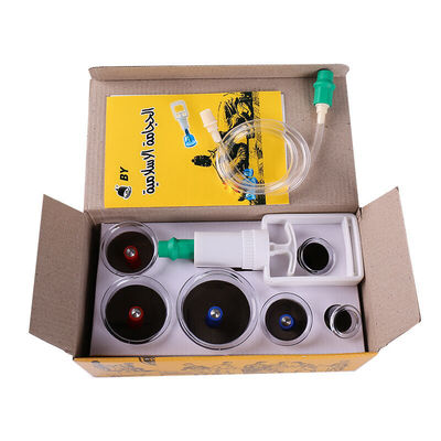 Υγιές Vakuum Cupping Jar Plastic Cupping Set για αντιγηραντική λειτουργία 24*13*8.2cm