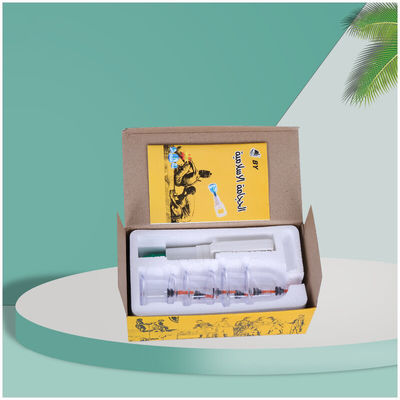 Υγιές Vakuum Cupping Jar Plastic Cupping Set για αντιγηραντική λειτουργία 24*13*8.2cm