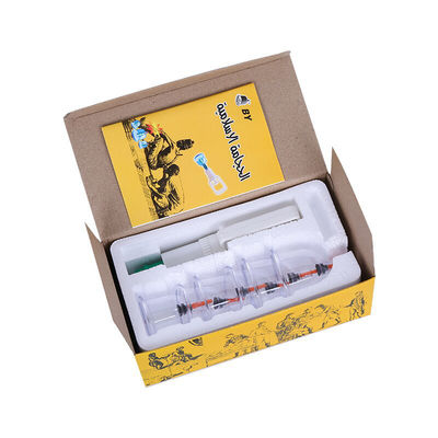 Υγιές Vakuum Cupping Jar Plastic Cupping Set για αντιγηραντική λειτουργία 24*13*8.2cm