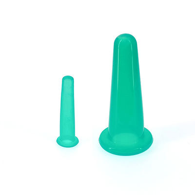 2Pcs Σιλικόνης Cups Set για την Υγεία Φιζοθεραπεία Μασάζ Κύπελλο Vakuum Suction Cup