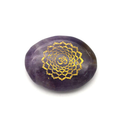Αμέθιστ Inspirational Chakra Stone Sets in 7 Colors for Mixed Energy (Αμέθιστ Εμπνευστικό Τσάκρα Λίθος)