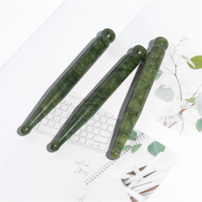 110*12mm Xiuyan Jade Gua Sha Stick Το απόλυτο εργαλείο μασάζ προσώπου και λεμφικής αποχέτευσης