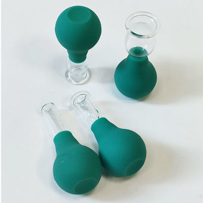 Γυαλί PVC γυαλί Mini Cupping Set 4 κομμάτια μασάζ κενό αναρρόφηση για το σώμα μασάζ πρόσωπο