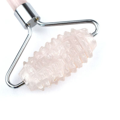 Rose Quartz Face Guasha Massage Roller Face Gua Sha Beauty Lift Massager εργαλεία για απώλεια βάρους και αντιγήρανση οφέλη