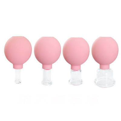 4Pcs PVC Suction Vacuum Massage Jar Vacuum Cupping Therapy Set για την υγεία για τη βελτίωση της υγείας