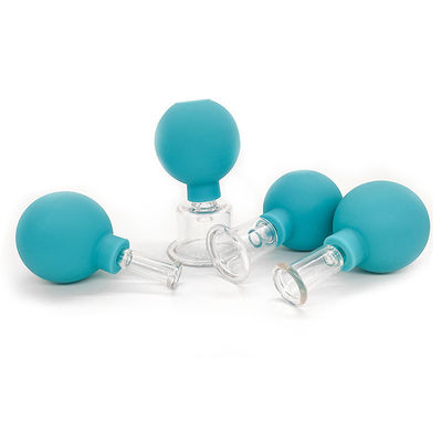4Pcs PVC Suction Vacuum Massage Jar Vacuum Cupping Therapy Set για την υγεία για τη βελτίωση της υγείας