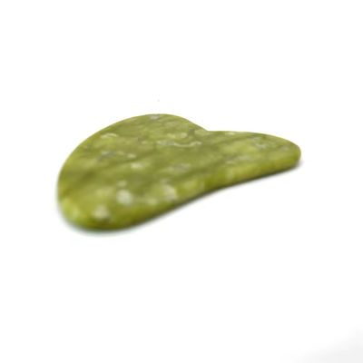 Πράσινο Xiuyan Jade Gua Sha πέτρες για το πρόσωπο εργαλείο μασάζ υπέρυθρη φυσιοθεραπεία πρόσωπο λαιμό και το σώμα χώρο μασάζ