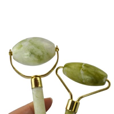 Εξοπλισμός μασάζ προσώπου Ρολάρι από jade για το δέρμα του προσώπου Gua Sha μασάζ φυσικό μέσο χαλάρωσης ομορφιάς προσώπου