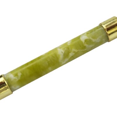 Εξοπλισμός μασάζ προσώπου Φυσικό Xiuyan Jade Facial Roller 100% Φυσικό Jade Massager για εργαλεία ομορφιάς και φροντίδα του δέρματος