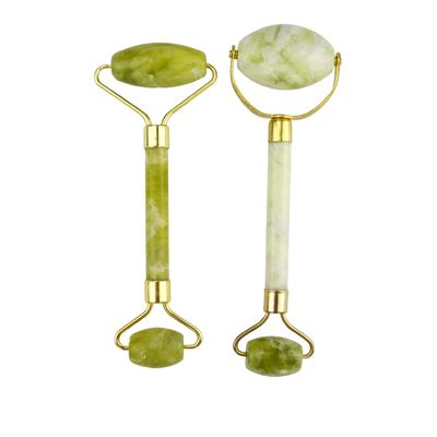 Προσαρμοσμένο λογότυπο Διαθέσιμο Xiuyan Jade Gua Sha Scraping Massage Tool για πράσινη χαλάρωση προσώπου και αντιγήρανση
