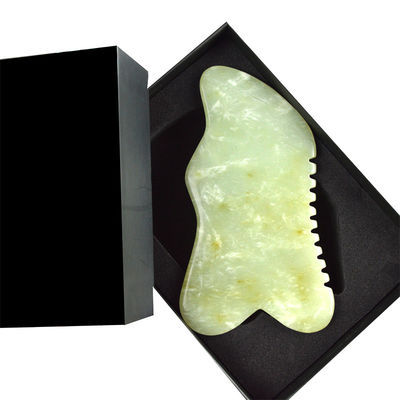 9.2*4.6cm Gua Sha Προσωπικό εργαλείο Φυσική Xiuyan Jade Stone board για SPA θεραπεία βελονισμού OEM / ODM αποδεκτό