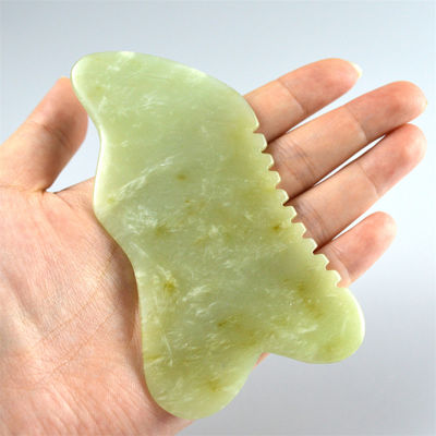 9.2*4.6cm Gua Sha Προσωπικό εργαλείο Φυσική Xiuyan Jade Stone board για SPA θεραπεία βελονισμού OEM / ODM αποδεκτό