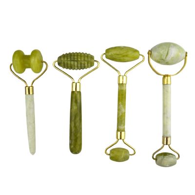 Καλύτερα πωλούμενο φυσικό Xiuyan Jade Facial Roller 100% φυσικό μασάζ από jade για μασάζ προσώπου και ομορφιά