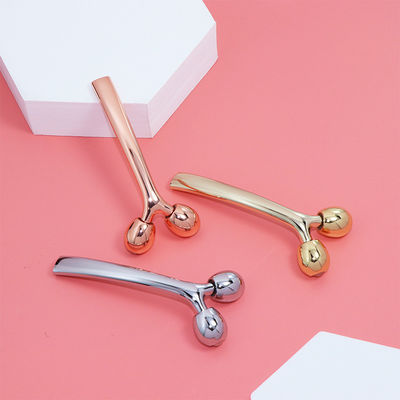 Γύρισμα μπάλας Gua Sha Metal Roller Gua Sha Stainless Steel Face Roller για φροντίδα του δέρματος με λογότυπο πελάτη και μουσική λειτουργία