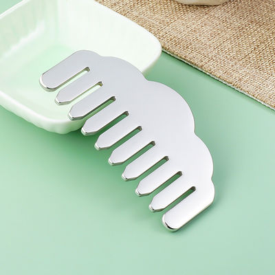 Ατσάλι από ανοξείδωτο χάλυβα Gua Sha Hair Comb Heart Shape Scalp Massage Tool για εξοπλισμό μασάζ κεφαλιού