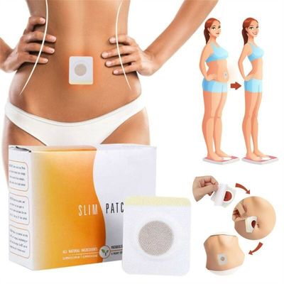 Μασάζ λειτουργία 30pcs μη υφασμένο ύφασμα Fat Burner απώλεια βάρους Detox Slim επίδεσμο για τον ομφαλό αυτοκόλλητο Slimming προϊόντα φροντίδα σώματος
