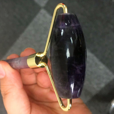 Gua Sha Roller Amethyst Rollers Jade Guasha Roller για ομορφιά Μασάζ προσώπου
