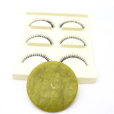 Μασάζ προσώπου XiuYan Jade Round Jade Glue Gasket Eyelah επέκταση πέτρα βλεφαρίδες επέκταση για ομορφιά βελτίωση μασάζ