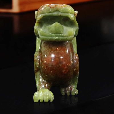 OEM ODM Jade Pixiu Η κινεζική τυχερή ιερή ζώα μασκότ σε χαρακτική τύπου χαρακτική