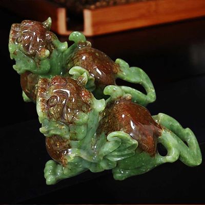 OEM ODM Jade Pixiu Η κινεζική τυχερή ιερή ζώα μασκότ σε χαρακτική τύπου χαρακτική