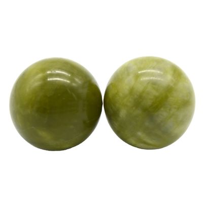 abk-116 Χεριές μασάζ μπάλες φυσικό jade μασάζ πέτρα εργαλεία χέρι άσκηση μπάλα θεραπεία άσκηση λαβή