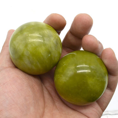 abk-116 Χεριές μασάζ μπάλες φυσικό jade μασάζ πέτρα εργαλεία χέρι άσκηση μπάλα θεραπεία άσκηση λαβή