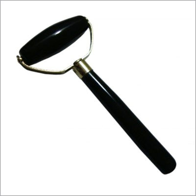 Μασάζ προσώπου Μαύρη Bian Stone Gua Sha Jade Face Guasha Roller για φυσική θεραπεία αναζωογόνησης προσώπου