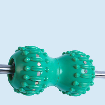 PVC Strong Magnetic Double Ball Back Massager Body Meridian Massage Roller Εγχειρίδιο Μασάζ Ακούπιουποϊντ Stick Επαγγελματικό πλεονέκτημα εξυπηρέτησης